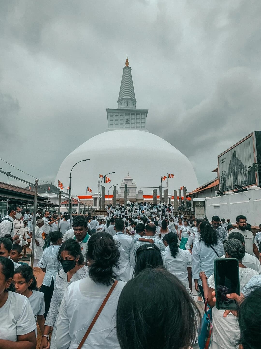 Anuradhapura, Anuradhapura is located in the North Central Province, about 205 km north of Colombo. The city is set amidst lush greenery and ancient irrigation tanks.