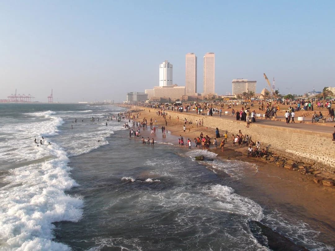 Colombo, Colombo is located on the western coast of Sri Lanka, about 35 km from the Bandaranaike International Airport. It serves as the commercial and financial hub of the country.
